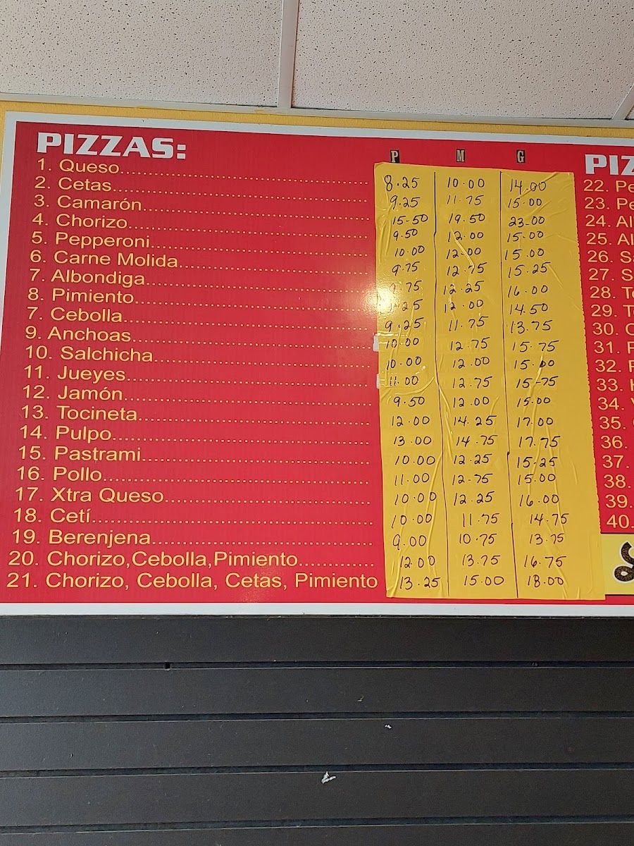 Menu Yanzel Pizza-1