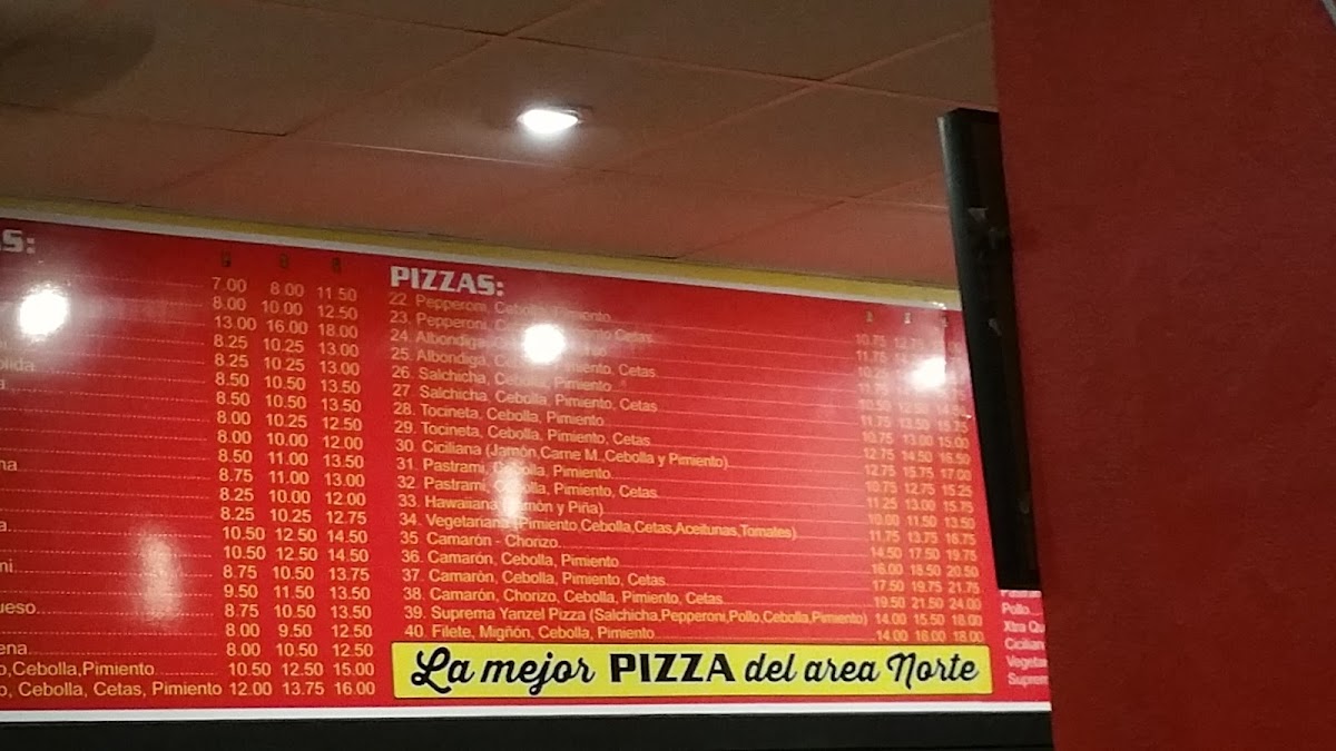 Menu Yanzel Pizza-7